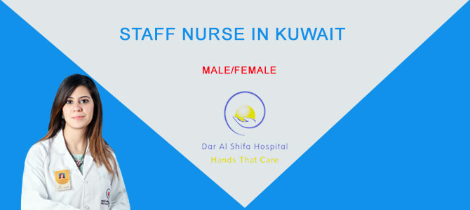 Staff nurse in kuwait