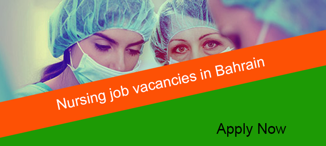 Nursing job vacancies in Bahrain