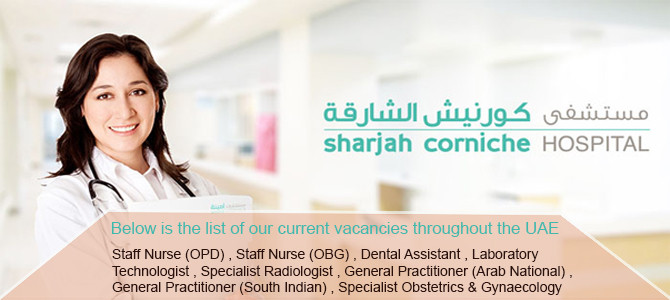 Below is the list of our current vacancies throughout the UAE