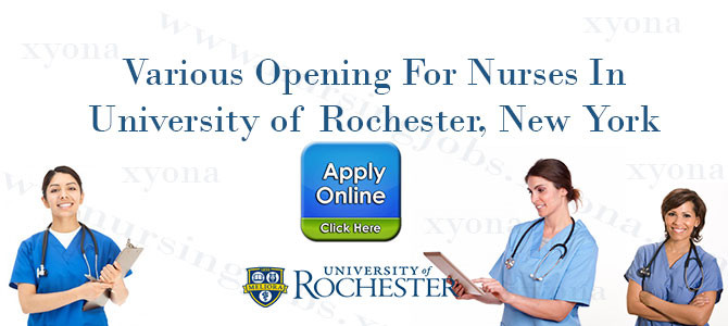 Opportunities for Registered Nurses In University Of Rochester, New York